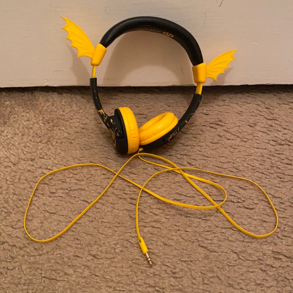 iclever headphone without mic - yellow